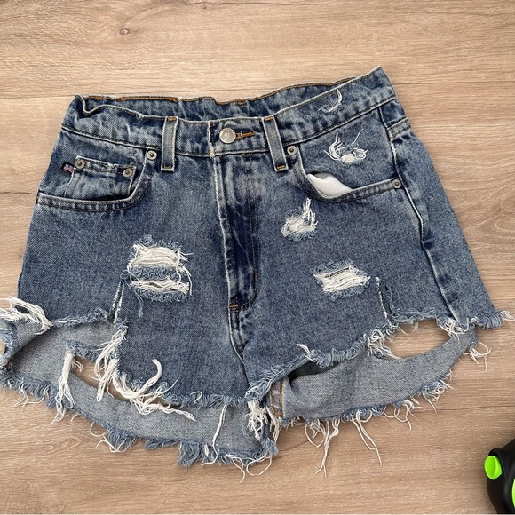 Polo Ralph Lauren Vintage Denim Shorts - Picture 1 of 13